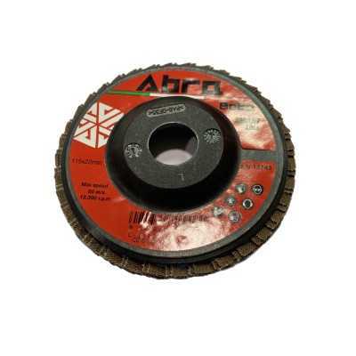 Abra beta Disco abrasivo su metallo bi lamelle mm. 115 gr. 60
