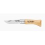 COLTELLO OPINEL LAMA IN ACCIAIO INOX MANICO IN FAGGIO N. 3