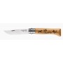 OPINEL COLTELLO INOX N. 8 ANIMALIA CANE CON MANICO IN QUERCIA