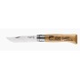 OPINEL COLTELLO INOX N. 8 ANIMALIA PESCE CON MANICO IN QUERCIA