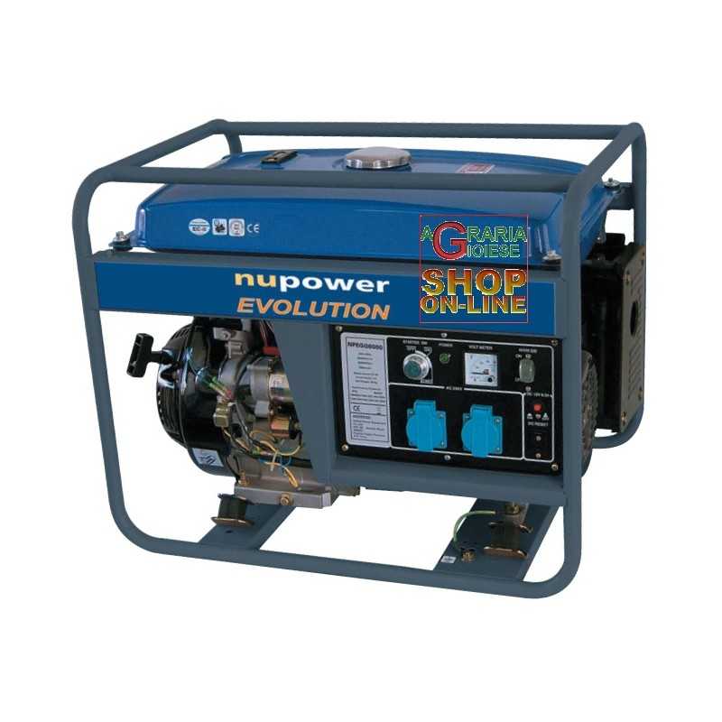 Nupower generatore npegg5200 avviamento elettrico for Generatore di corrente con avviamento automatico