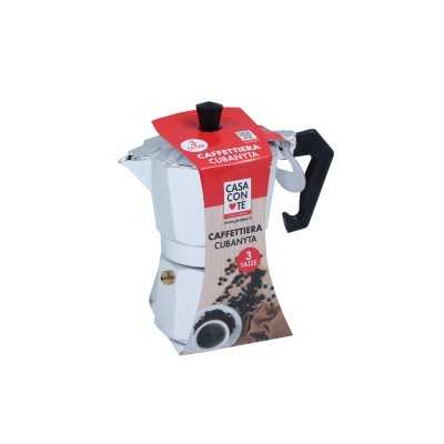 CASA CON TE CUBANYTA CAFFETTIERA CAFFE MOKA EXPRESS 3 TAZZE
