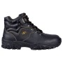 SCARPE COFRA ALTE PELLE NERA NEW LOIRA IN PELLE NERA S3 SRC N.42