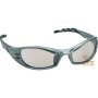 GLASSES WITH STEEL FRAME BLUE COLOR MIRROR LENSES