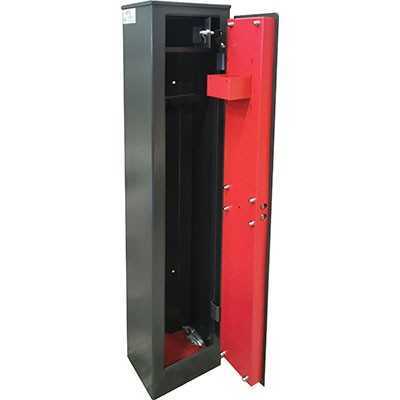 ARMADIO PORTA FUCILI CLASSIC 3 POSTI EFFE CON TESORETTO CM.