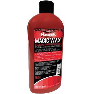 CERA LIQUIDA CARNAUBA CON PIGMEN COLORE ROSSO ML. 500