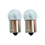 LAMPADINA ALOGENA MONOLUCE PER TARGA AUTO E MOTO R5W