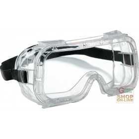 PANORAMIC GLASSES WITH PVC FRAME, ANTI-SCRATCH AND ANTI-FOG