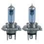 LAMPADINE ALOGENA EFFETTO XENON PER AUTO E MOTO H4 12V 60/55W