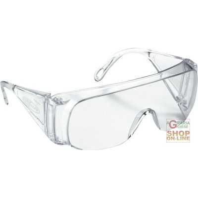 POLYSAFE GLASSES WITH TRANSPARENT LENSES