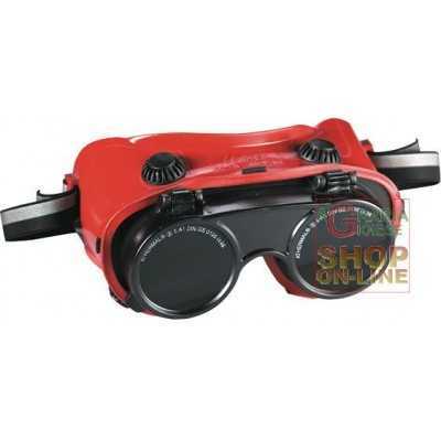 PVC MASK GLASSES WITH FOLDABLE LENSES