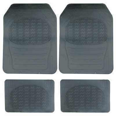 SET 4 PZ.TAPPETI UNIVERSALI PER AUTO IN GOMMA SUPERFIT