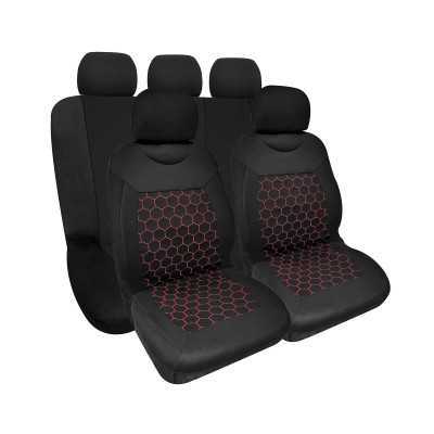 SET COMPLETO COPRI SEDILE PER AUTO DUBLIN NERO
