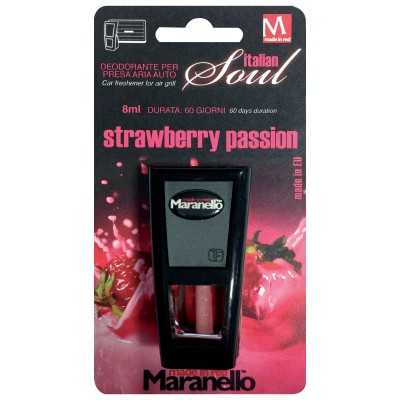 DEODORANTE PER AUTO PER BOCCHETTA ARIA STRAWBERRY PASSION
