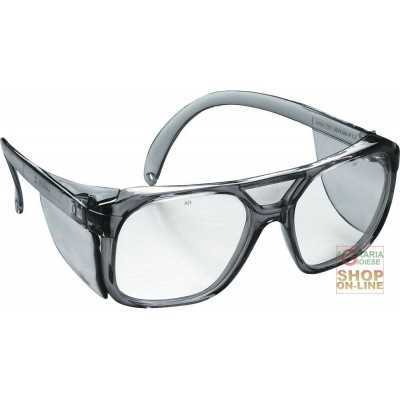 GLASSES WITH SHAFT TRANSPARENT POLYCARBONATE LENSES