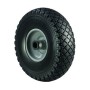 RUOTE PER CARRELLI ANTIFORO-PU ACCIAIO 260 MM R.ACC. F.20 75INT