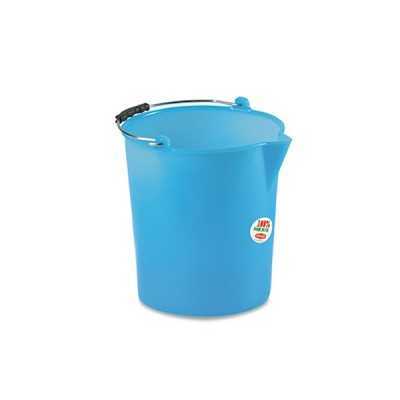 Stefanplast Secchio Azzurro industriale con becco lt. 12