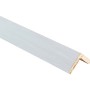 PARASPIGOLO LISCIO IN LEGNO PIRCHER AYOUS BIANCO MM 28x28x3000h.