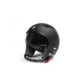 CASCO DA MOTO VENTO MATT BLACK NERO CON VISIERINO TAGLIA XS AL