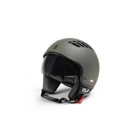 CASCO DA MOTO VENTO MATT GREEN CON VISIERINO TAGLIA XS AL XL