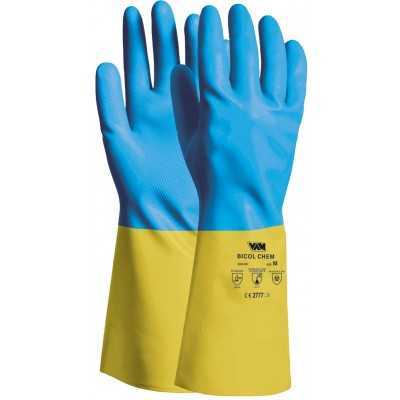 GUANTO RIUTILIZZABILE IN LATTICE FLOCCATO VAM BICOL CHEM tg. S