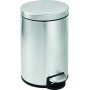 VIGOR PATTUMIERA A PEDALE INOX 12 LITRI CM. 25x40h.