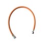 FLESSIBILE GAS ORANGE PER CENTRALINE F.F. 1/2 POLL. 70cm