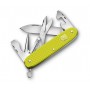 VICTORINOX MULTIUSO PIONEER MM. 93 GUANCE ALOX STEEL GIALLO
