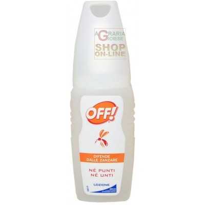 OFF LIQUID LOTION FOR THE DEFENSE OF MOSQUITOES ML. 100