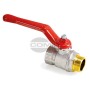 VALVOLA SFERA LEVA ROSSA M/F 1 - 1/2 POLL.