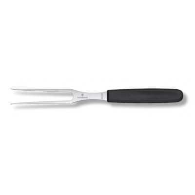 VICTORINOX FORCHETTONE PIATTO MANICO NERO CM. 15
