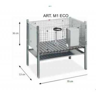 GABBIA PER CONIGLI ACCOPPIAMENTO CON ANGOLI