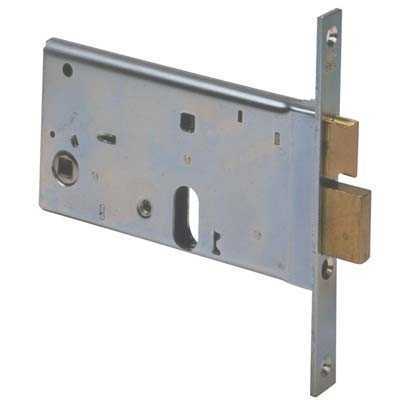 CISA SERRATURA METALLO INFILARE 44460 B.Q ZINC F.MM 16 F.OVALE M2+SCR H.MM 77 E.MM 80