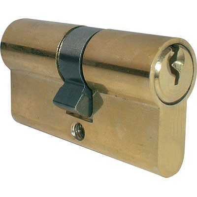 CILINDRO SAGOMATO 2300 IBFM OTTONE CHIAVI 3 CAMMA DIN MM 75 35+40