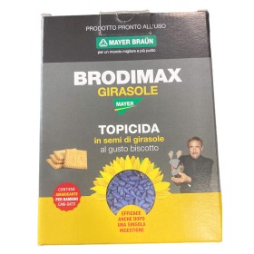TOPICIDA VELENO PER TOPI TRIS GIRASOLE GUSTO BUSCOTTO BRODIMAX