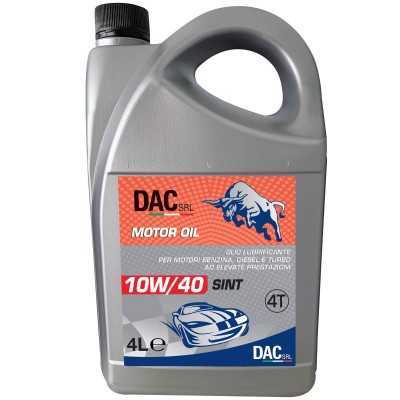 OLIO PER MOTORE BENZINA DIESEL 10W40 LT. 4