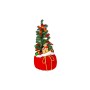 ALBERO DI NATALE CON REGALI E LUCI A BATTERIA CM. 60