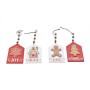 APPENDINO PER ALBERO DI NATALE ZENZERO BIANCO/ROSSO ASSORTITI