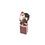 BABBO NATALE CON MUSICA MOVIMENTO E LUMINOSO CM. 60