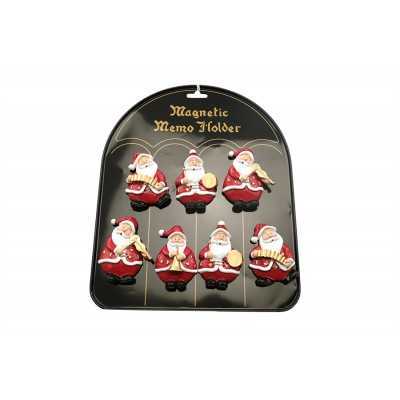 CALAMITA A FORMA DI BABBO NATALE COLORE ROSSO CM. 4,6x7,1