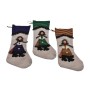 CALZA DELLA BEFANA PER DECORO NATALIZIO CM. 36 ASSORTITO