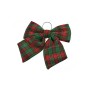FIOCCO IMBOTTITO PER DECORO NATALIZIO ROSSO VERDE CM. 60x70