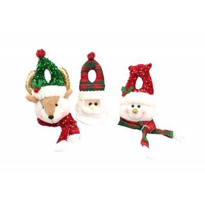 FUORI PORTA DI NATALE COLORE SCOZZESE CM. 30,5