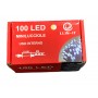 MINILUCCIOLE LED PER INTERNO ED ESTERNO 100 LUCI BIANCA-GIALLO