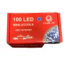 MINILUCCIOLE LED PER INTERNO ED ESTERNO 100 LUCI BLU CON