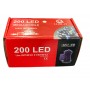MINILUCCIOLE LED PER INTERNO ED ESTERNO 200 LUCI BIANCO CON