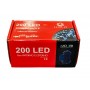 MINILUCCIOLE LED PER INTERNO ED ESTERNO 200 LUCI ROSSO CON