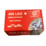 MINILUCCIOLE LED PER INTERNO ED ESTERNO 400 LUCI BIANCA CON CONTROLLE MT. 30
