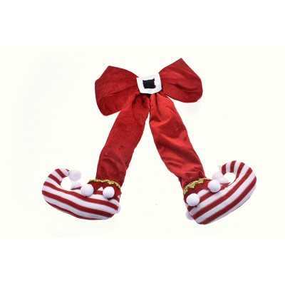 PUNTALE PER ALBERO DI NATALE A FORMA DI FIOCCO CM. 66x53x28