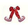 PUNTALE PER ALBERO DI NATALE A FORMA DI FIOCCO CM. 66x53x28